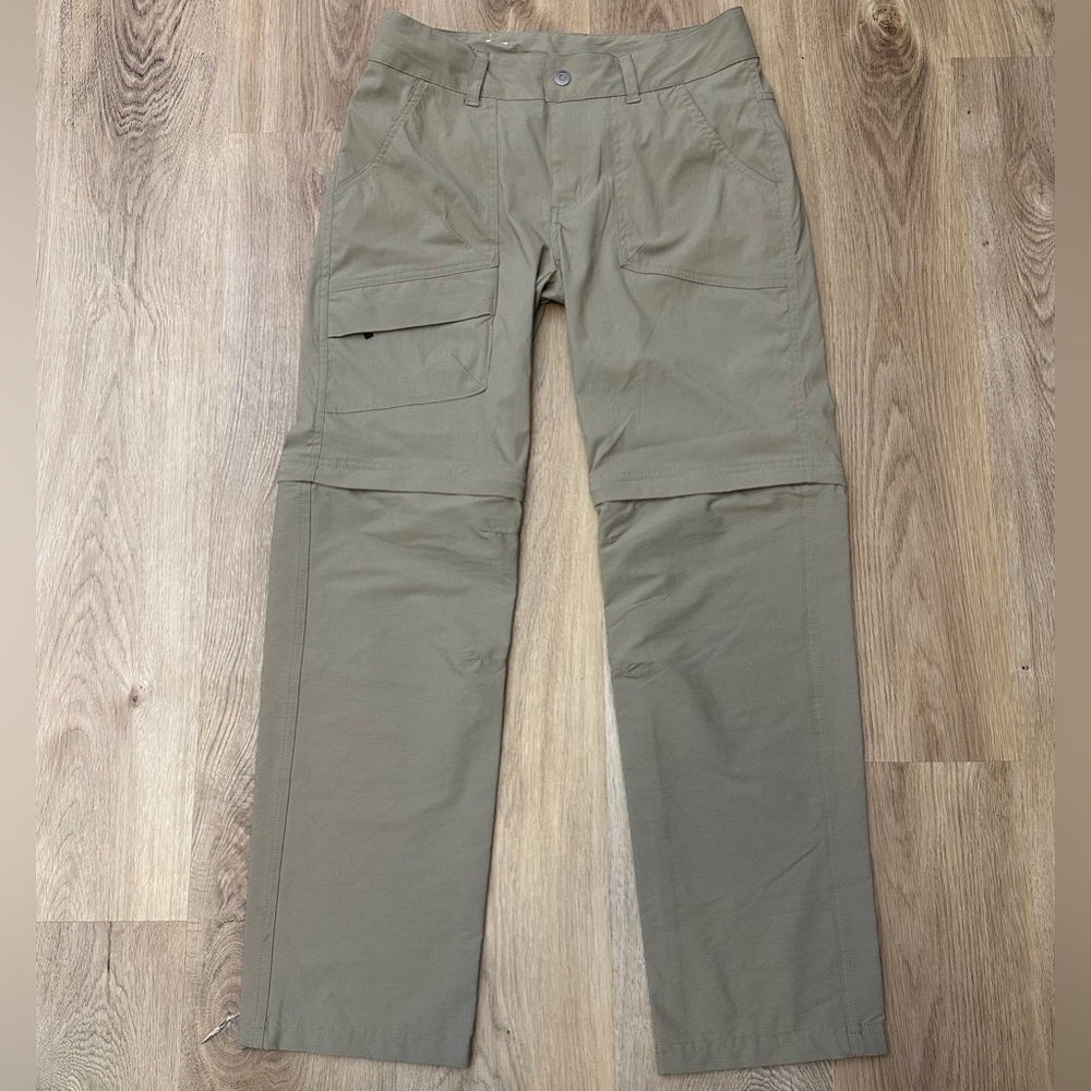 Columbia Boot Cut Convertible Cargo Pants size 8S